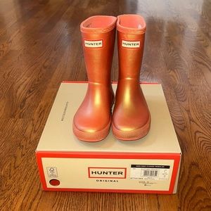 Hunter Boots- toddler girl size US9/UK8